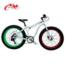 Bicicletas de grasa baratos con marco de acero y disco / 26 pulgadas de gran estilo de neumáticos grandes neumáticos de 7 velocidades revisiones de bicicletas de neumáticos / Motos de nieve neumáticos de grasa